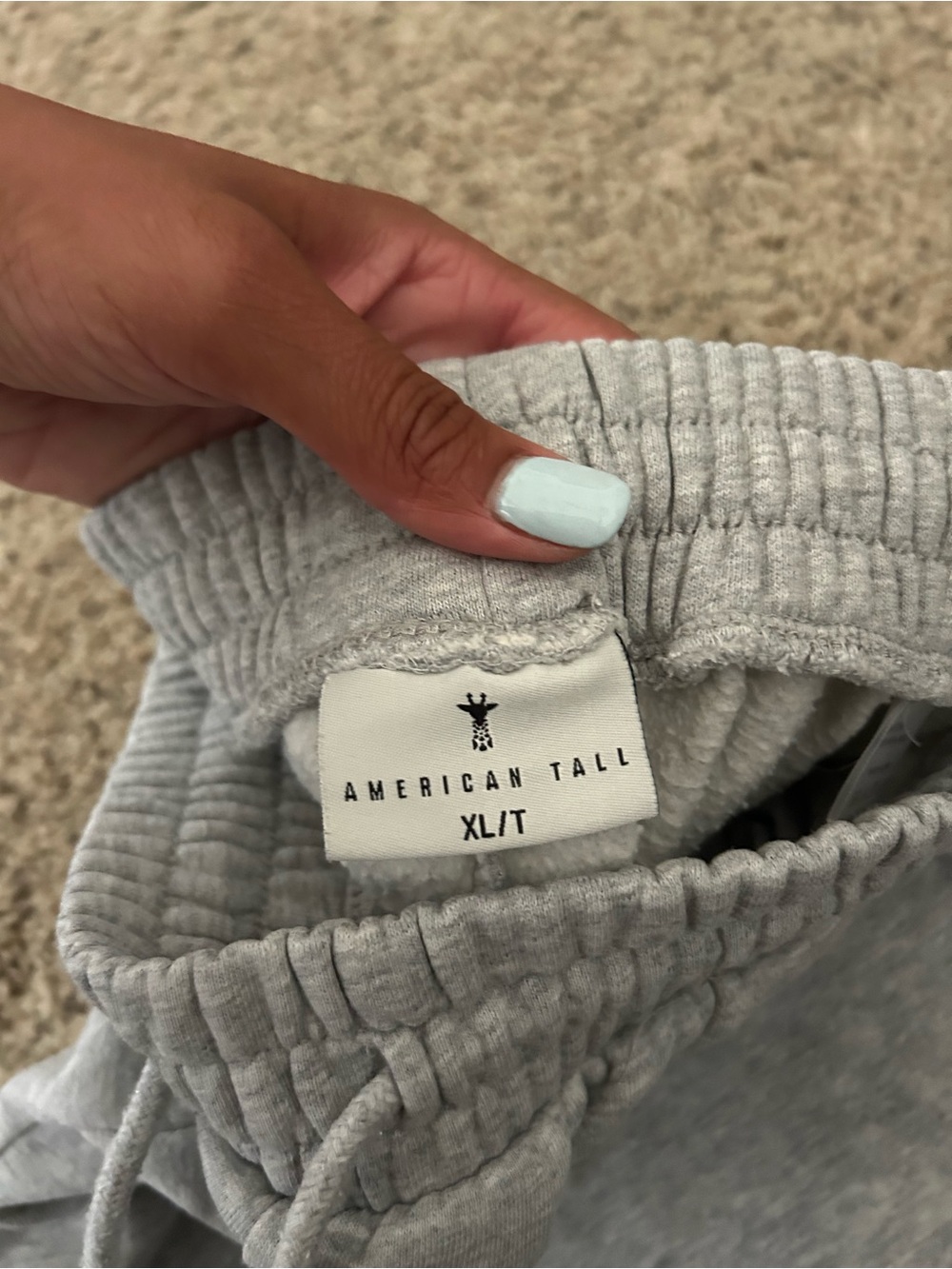 Gray Drawstring Sweatpants - Picture 2 of 2